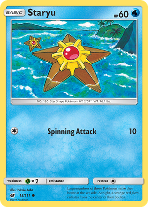 Staryu card image