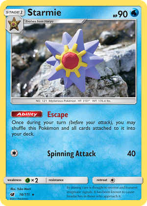 Starmie card image