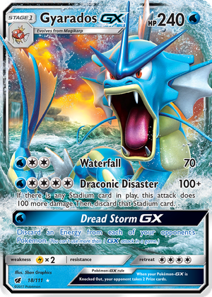 Gyarados GX card image