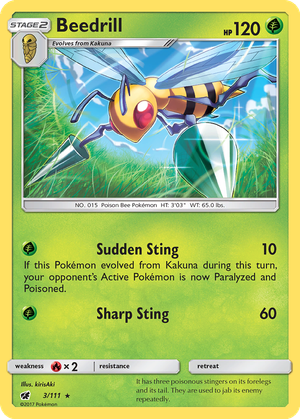 Beedrill card image