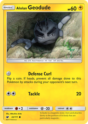 Alolan Geodude card image