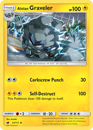 Alolan Graveler card image
