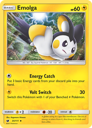 Emolga card image