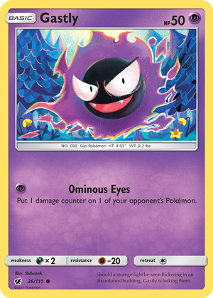 Gastly card image