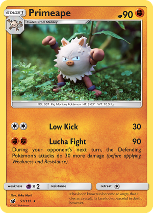 Primeape card image