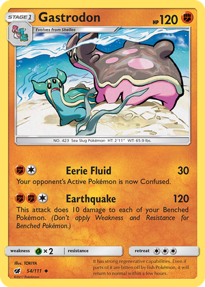 Gastrodon card image