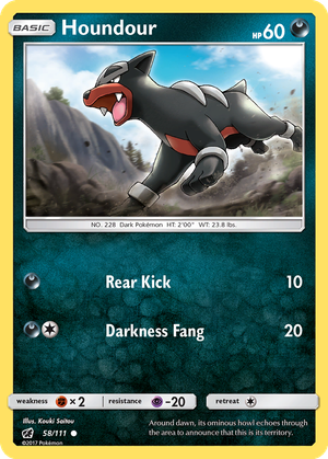 Houndour card image
