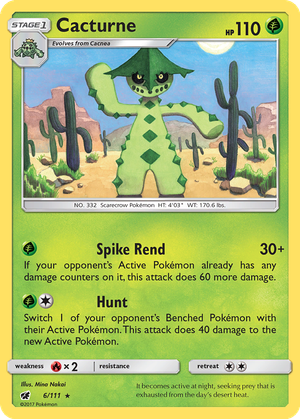 Cacturne card image