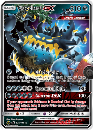 Guzzlord GX card image