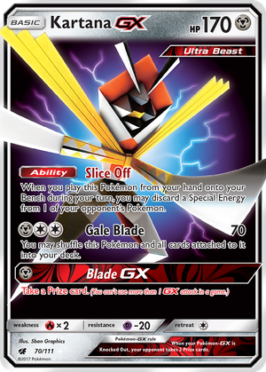 Kartana GX card image