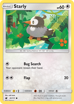 Starly card image