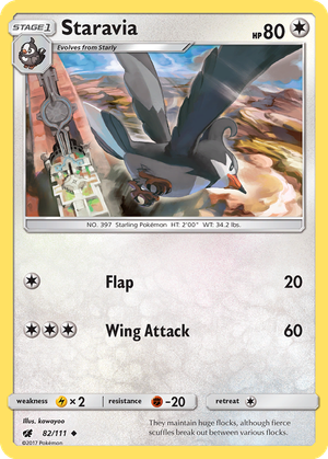 Staravia card image