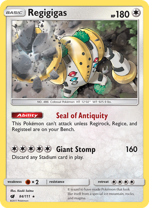 Regigigas card image