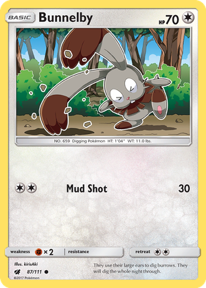 Bunnelby card image