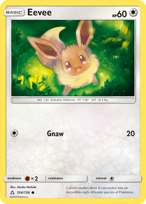 Eevee card image