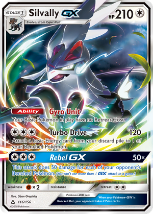Silvally GX card image