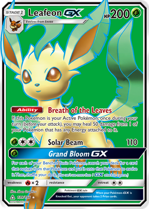 Leafeon GX card image