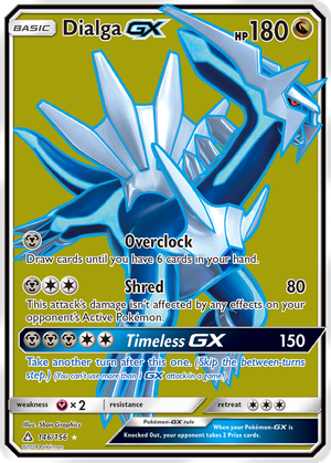 Dialga GX card image