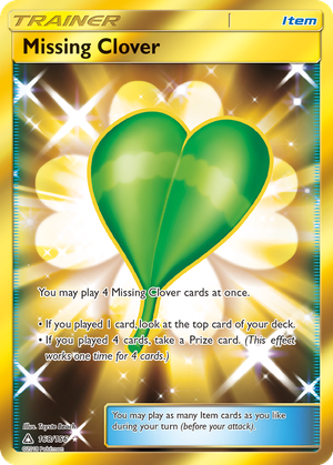 Missing Clover card image
