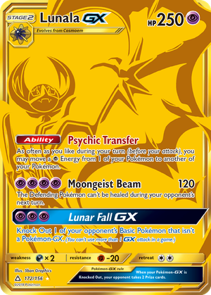 Lunala GX card image