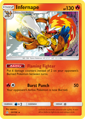 Infernape card image