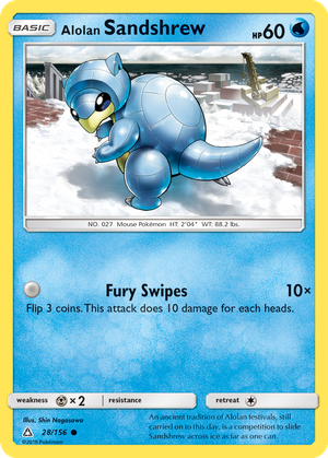 Alolan Sandshrew card image