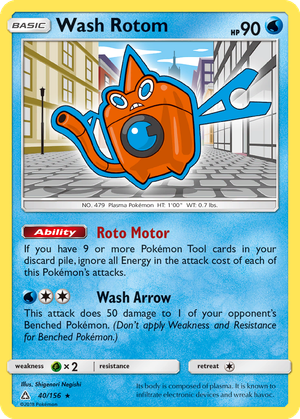 Wash Rotom card image