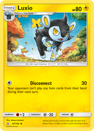 Luxio card image