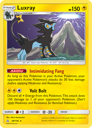 Luxray card image