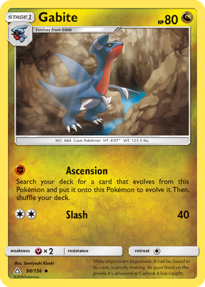 Gabite card image