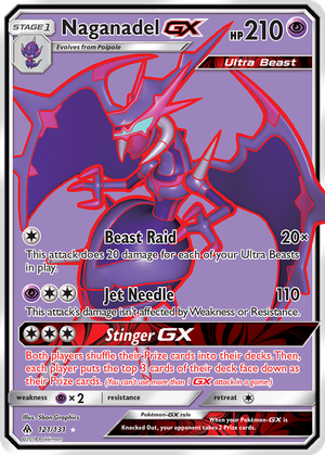 Naganadel GX card image