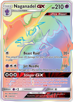 Naganadel GX card image
