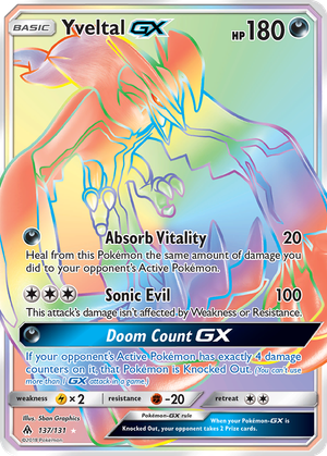 Yveltal GX card image