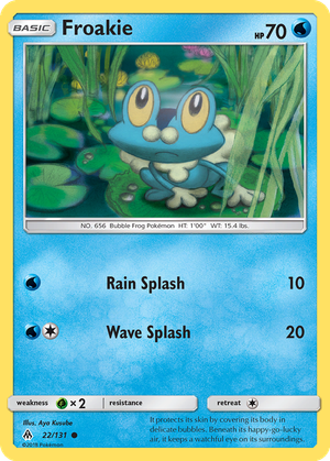 Froakie card image