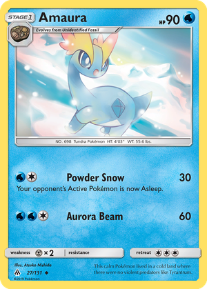Amaura card image