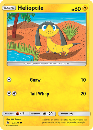 Helioptile card image