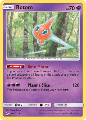 Rotom card image