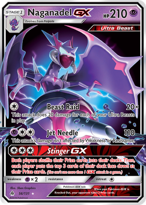 Naganadel GX card image