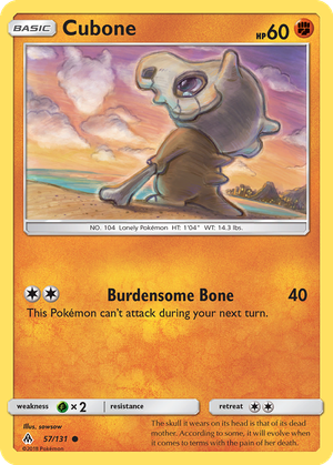Cubone card image