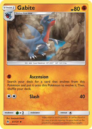 Gabite card image