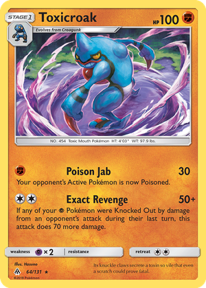 Toxicroak card image