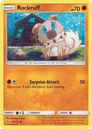 Rockruff card image