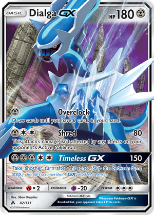 Dialga GX card image