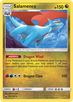 Salamence card image