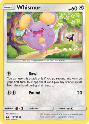 Whismur card image