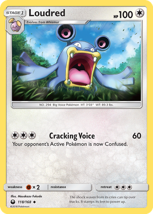 Loudred card image