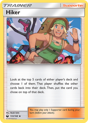 Hiker card image
