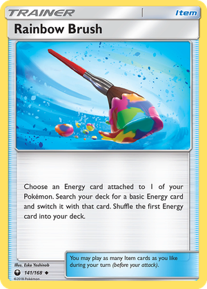 Rainbow Brush card image