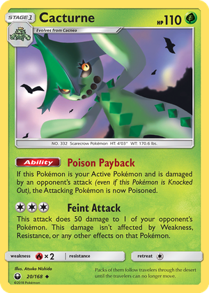 Cacturne card image
