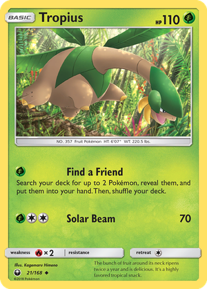 Tropius card image